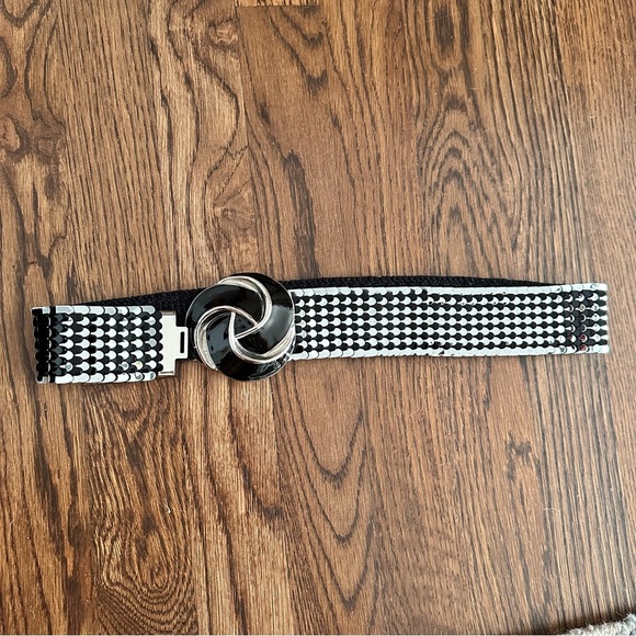 Day-Lor Vintage floral buckle elastic waist belt main image 10